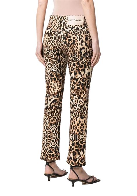 Trousers with spotted print Cavalli JUST CAVALLI | Trousers | S04LA0203 N32008128S